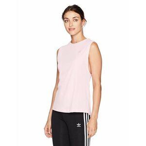 Adidas Original NMD Copenhagen Pastel Pink Sleeveless Ribbed Muscle Tee